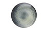Hermia GBSATN24Y4101630 Vajilla de 24 Piezas de Porcelana en Crema, Verde y Negro